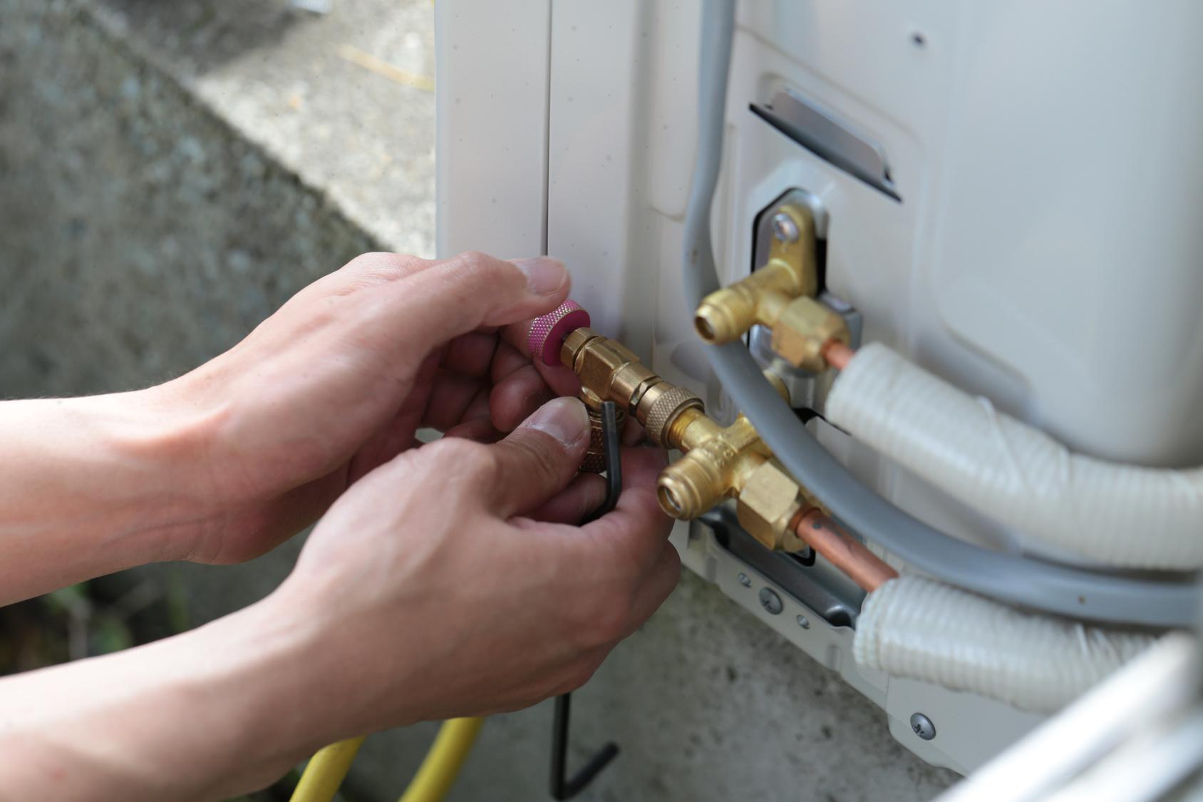 installation d'une pompe à chaleur eau-eau Margency